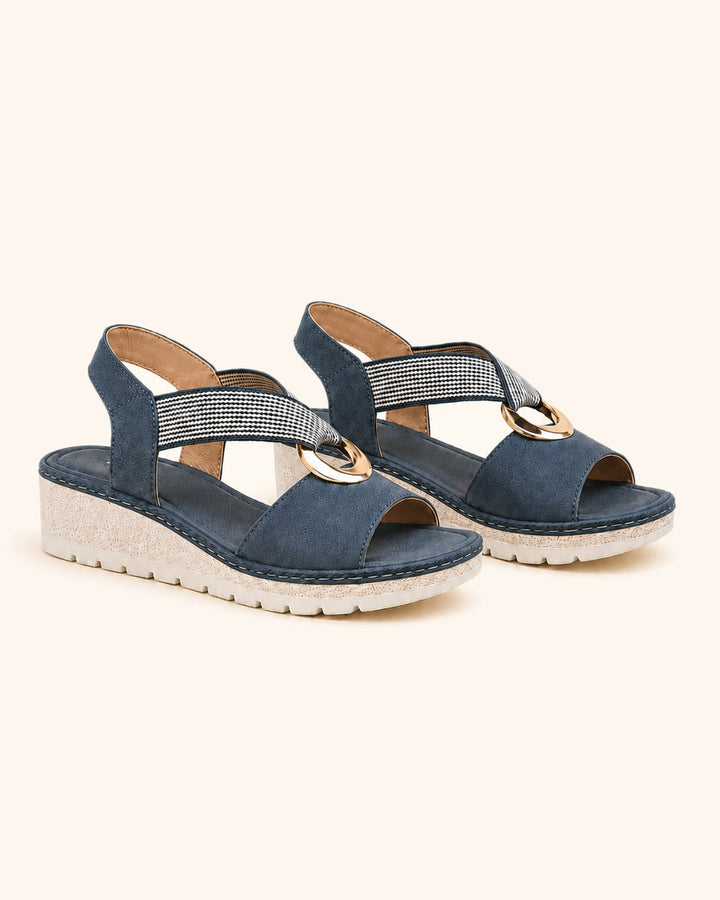 Amelia | Comfortable Golden Arch Sandals