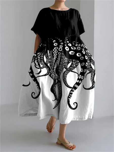 Valeno | Floral A-Line Summer Dress