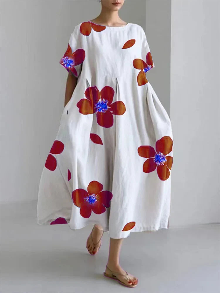 Novi | Floral A-Line Summer Dress