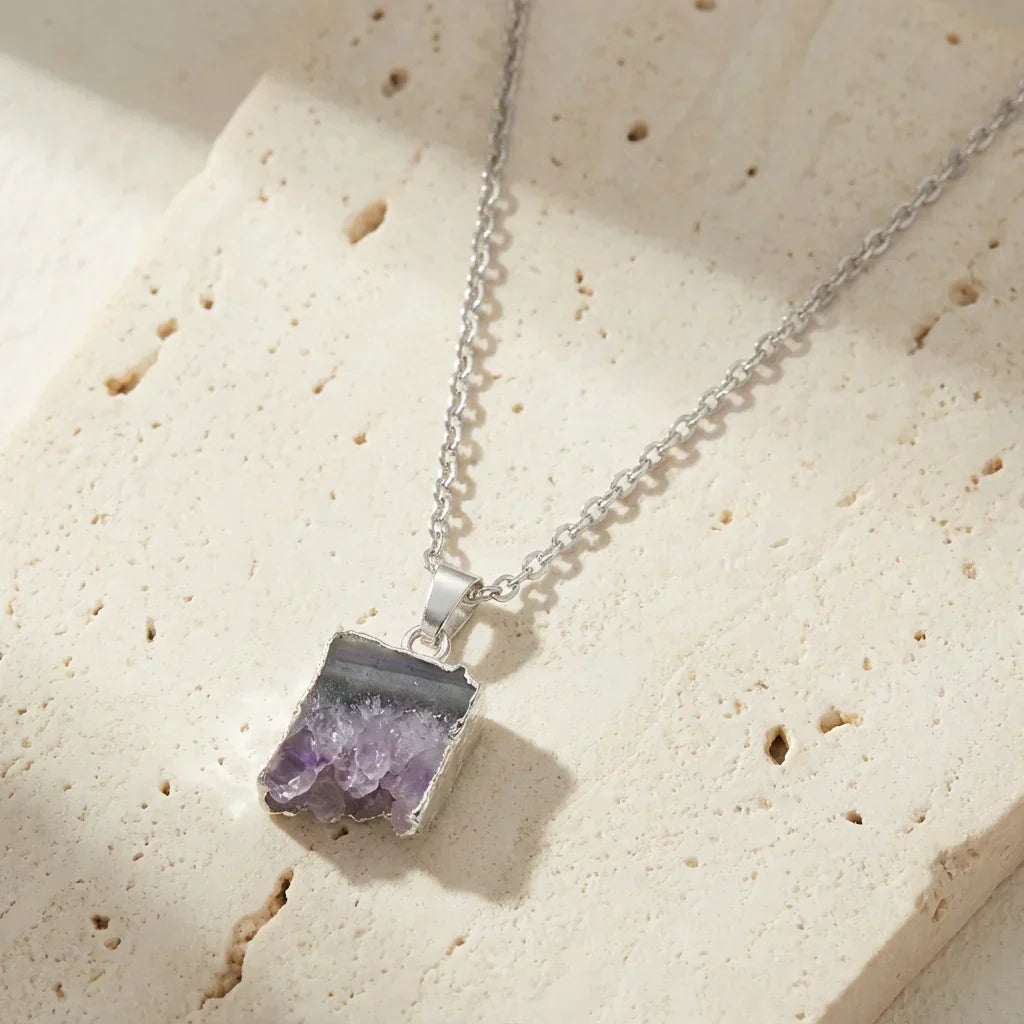 Mia | Spiritual Healing Amethyst Necklace