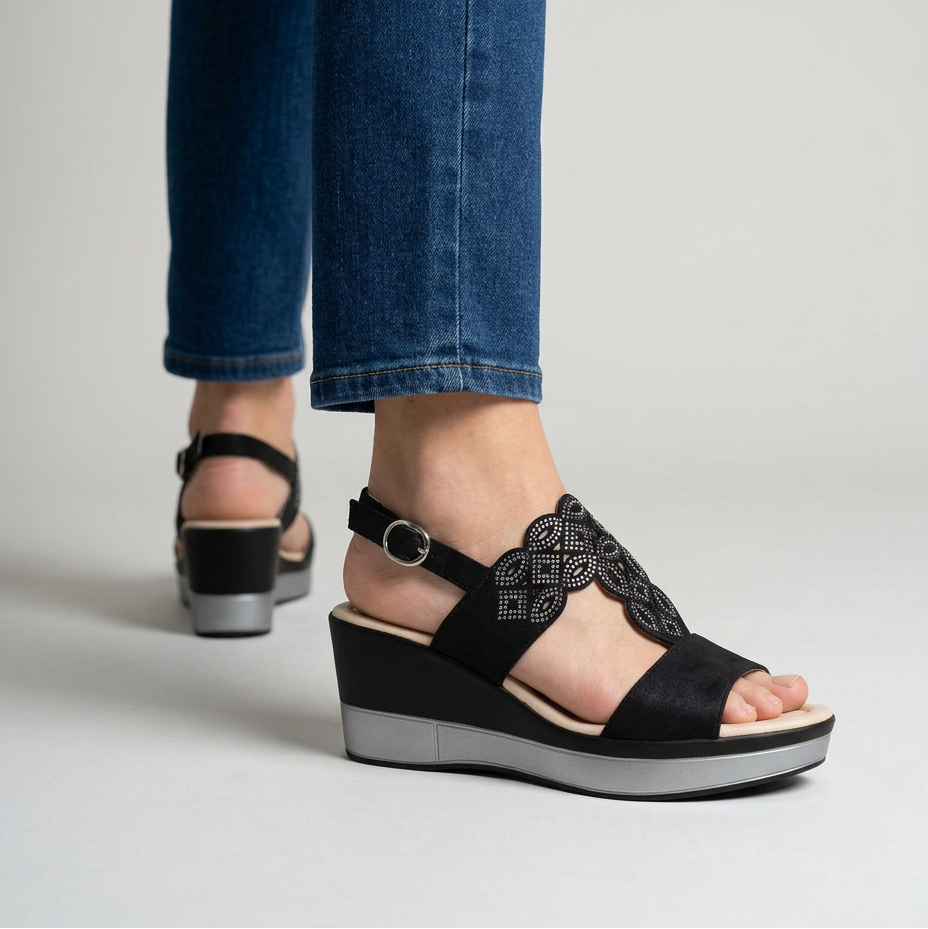 Rachele | Comfort Wedge Sandals