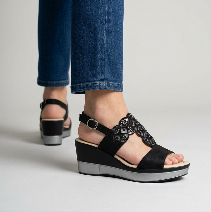 Rachele | Comfort Wedge Sandals