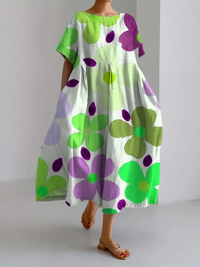 Valeno | Floral A-Line Summer Dress