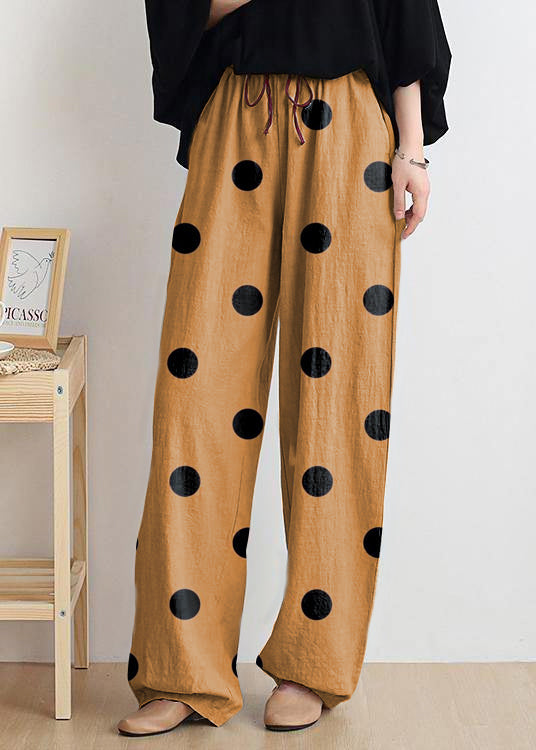Nude High Waist Linen Carrot Pants