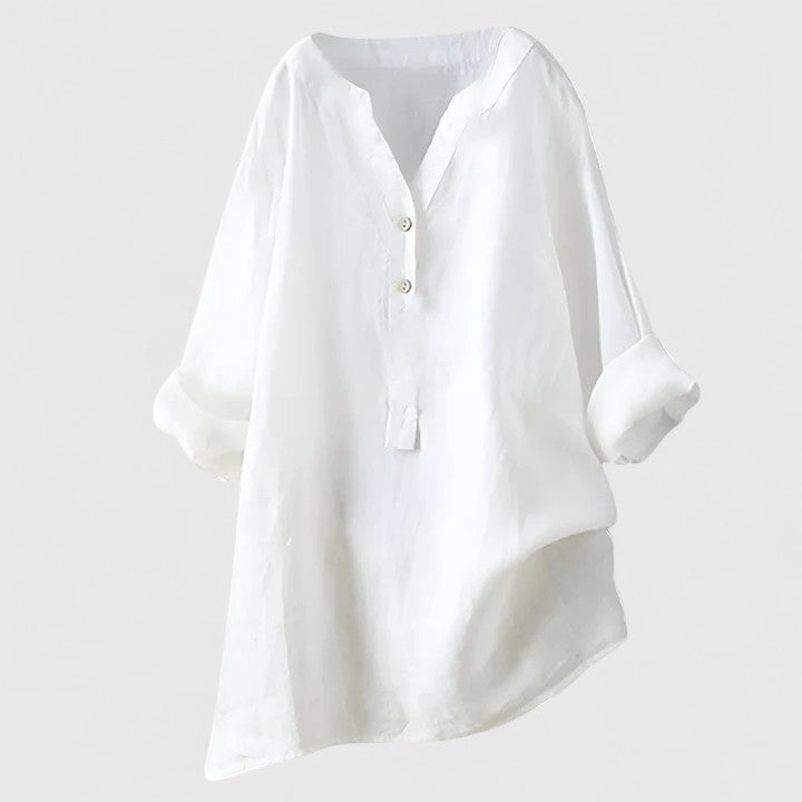 Larienne Elegant Button-Up Shirt