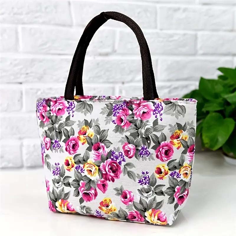 Nora | Vintage Floral Print Bag