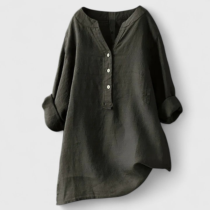 Larienne Elegant Button-Up Shirt