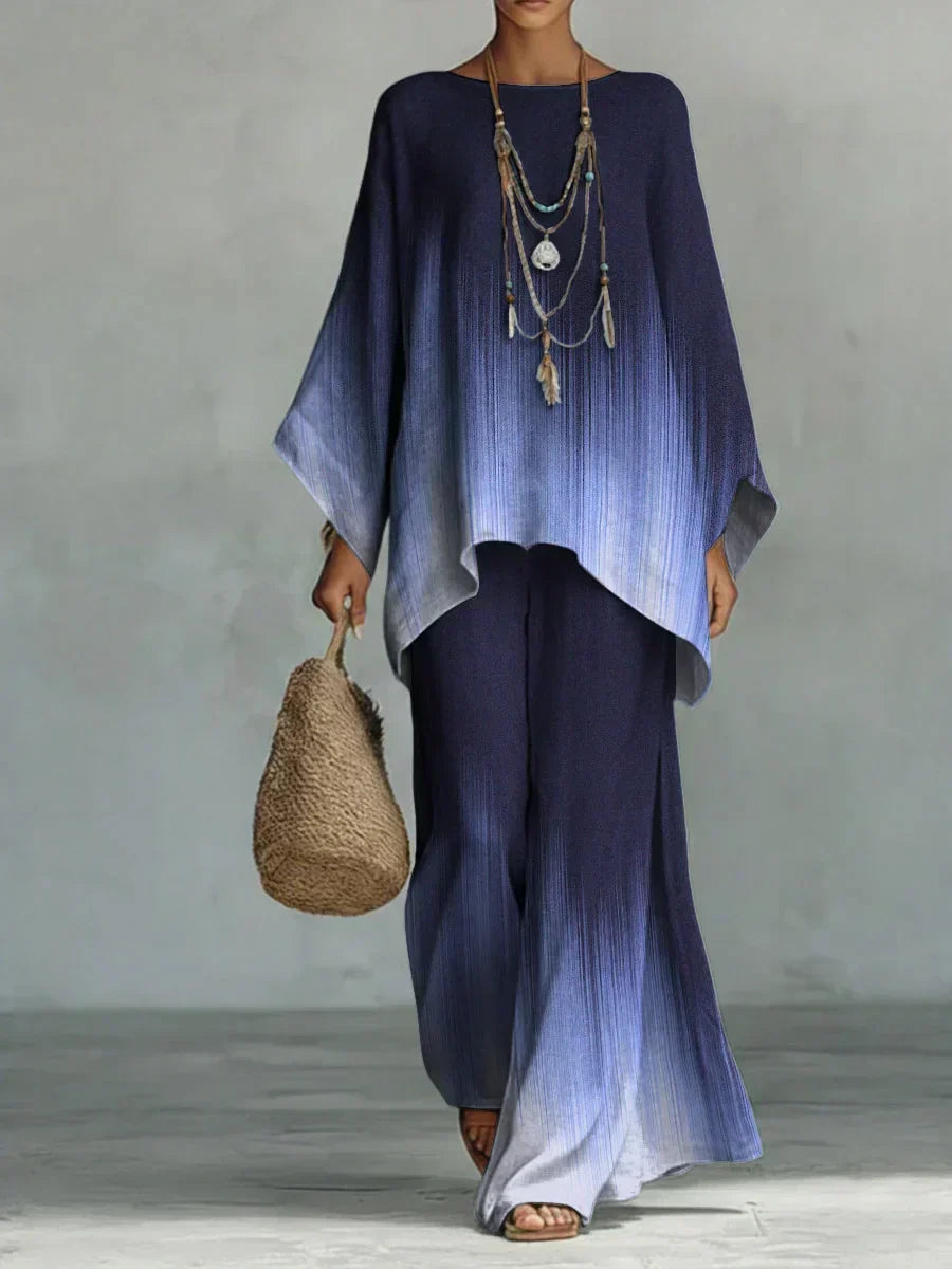 Maja | Printed Comfort Set in Soft Fabric with Relaxed Fit