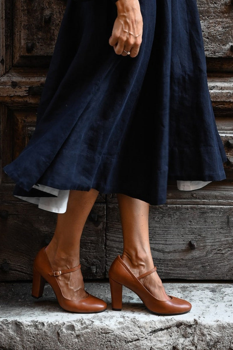 Giulia | Comfortable Low-Heeled Sandals for Everyday Use