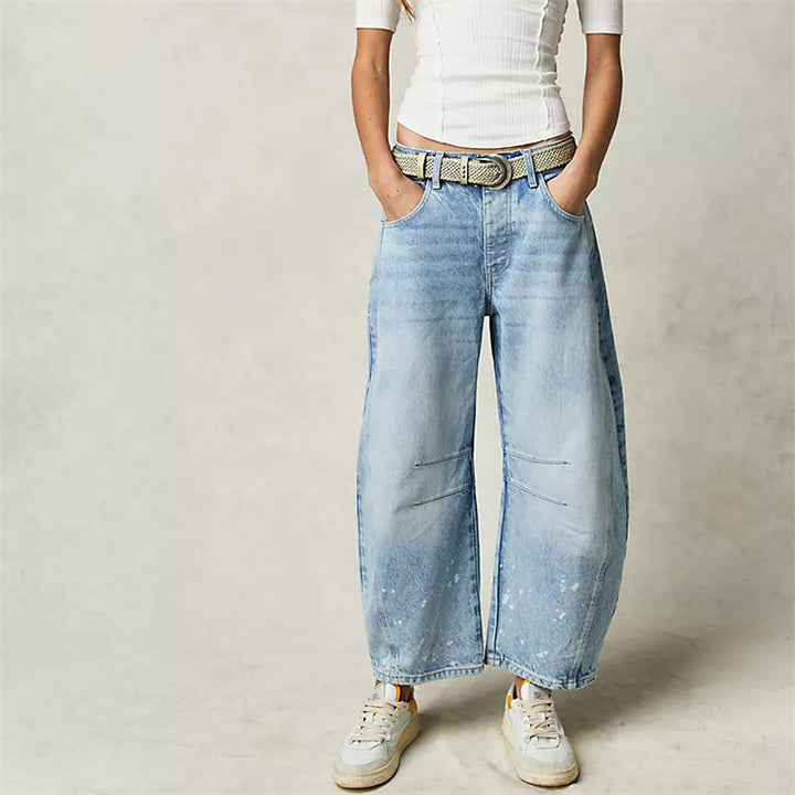 Ria Chic Wide-Leg Jeans