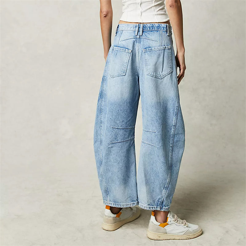 Ria Chic Wide-Leg Jeans