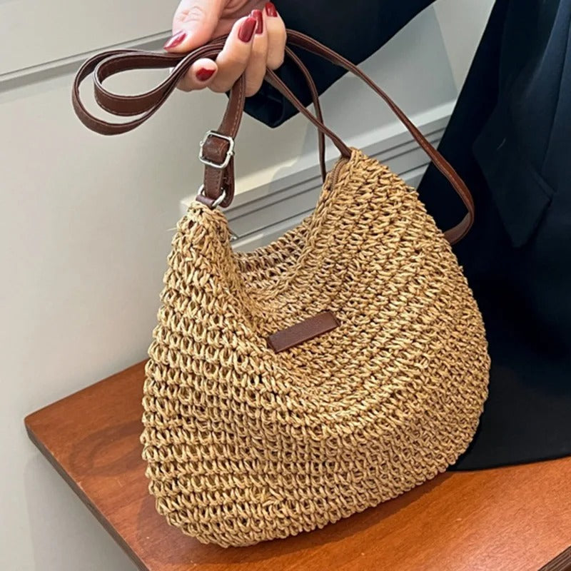 Aspen | Straw crossbody bag