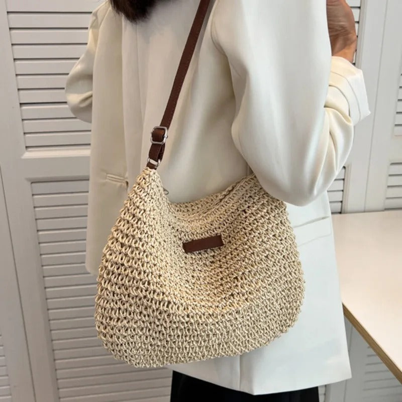 Aspen | Straw crossbody bag