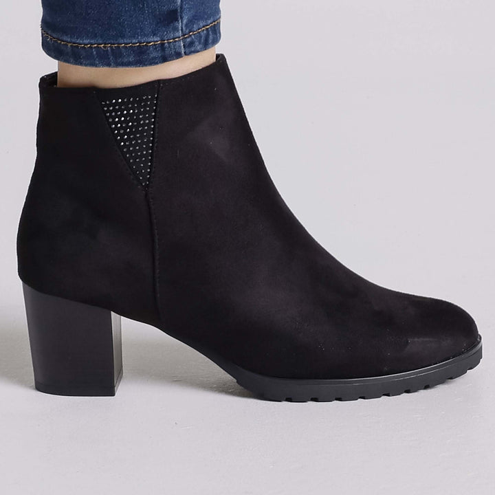Anna | Heeled Ankle Boots
