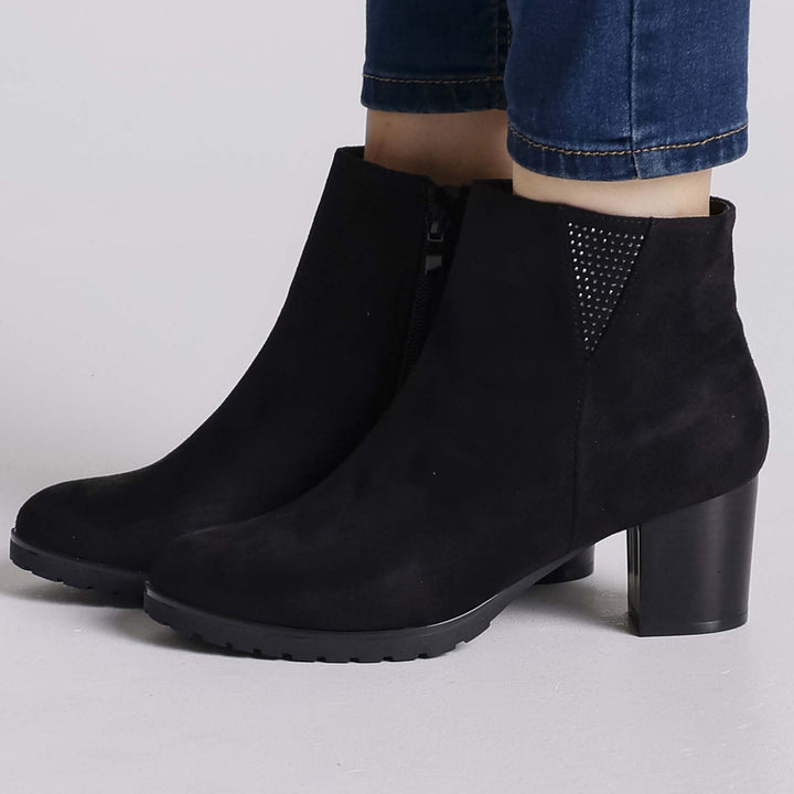 Anna | Heeled Ankle Boots