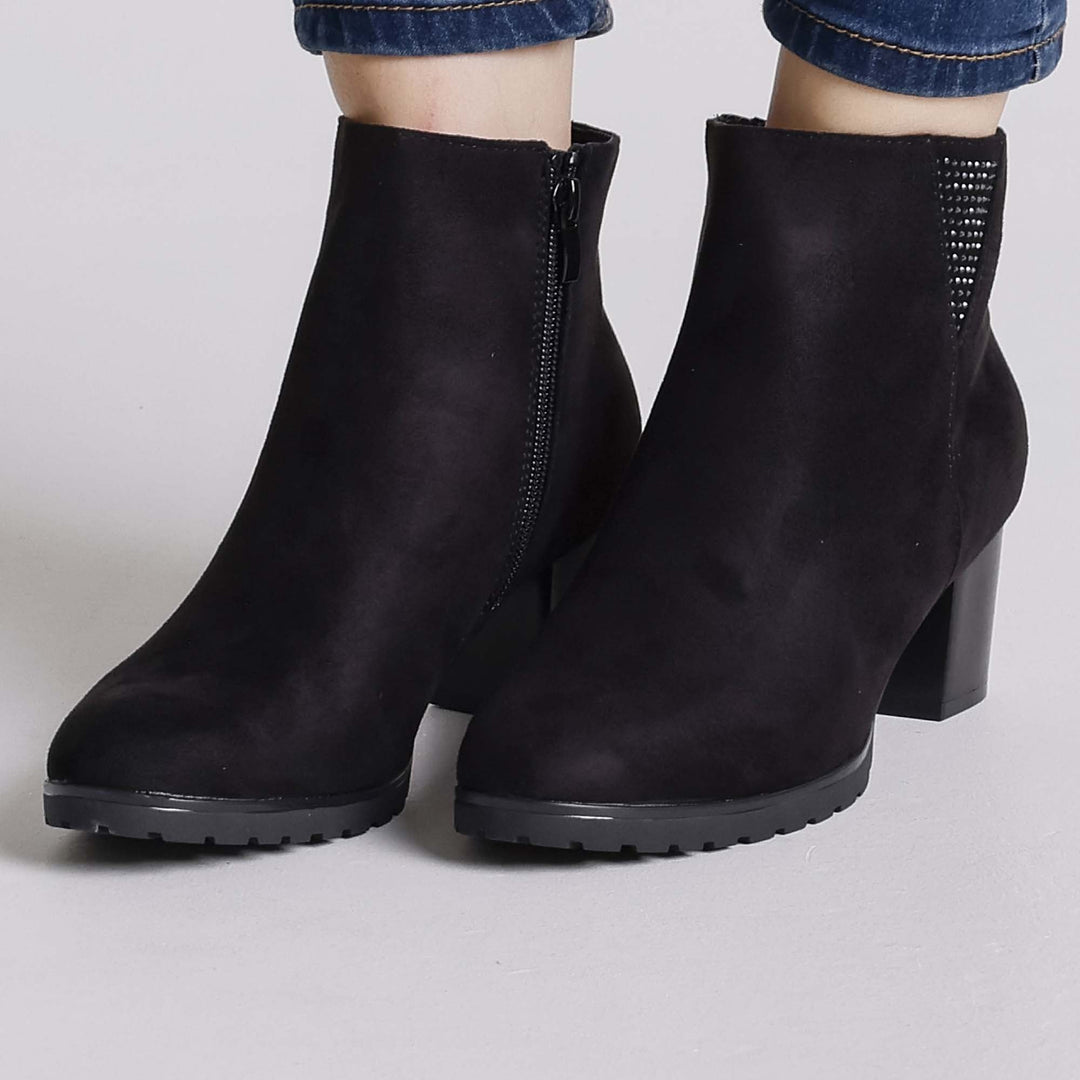 Anna | Heeled Ankle Boots