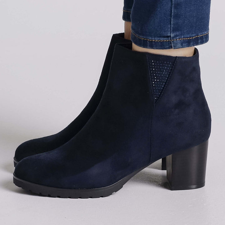 Anna | Heeled Ankle Boots