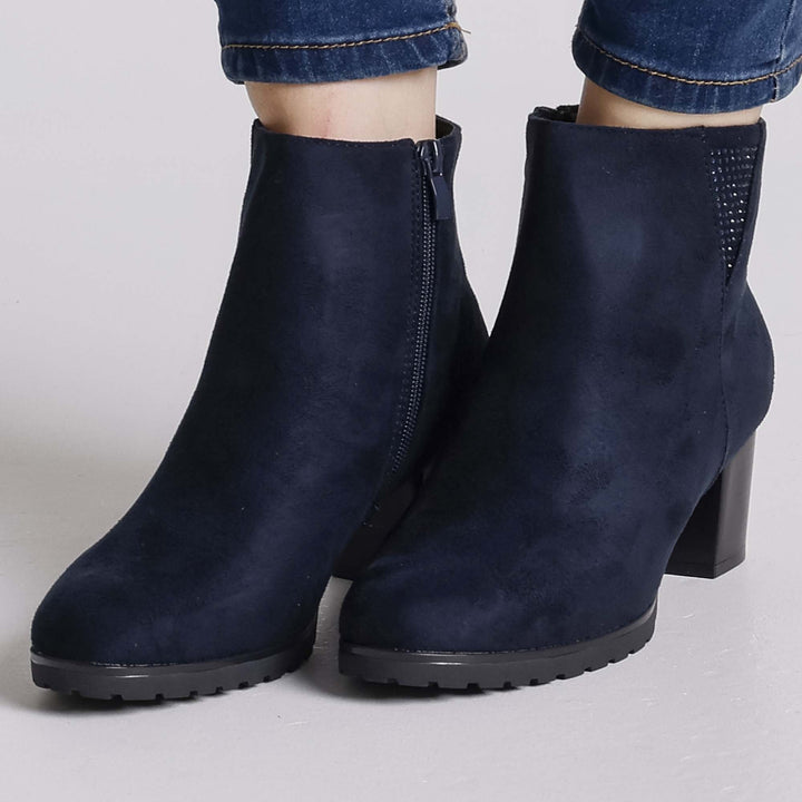 Anna | Heeled Ankle Boots