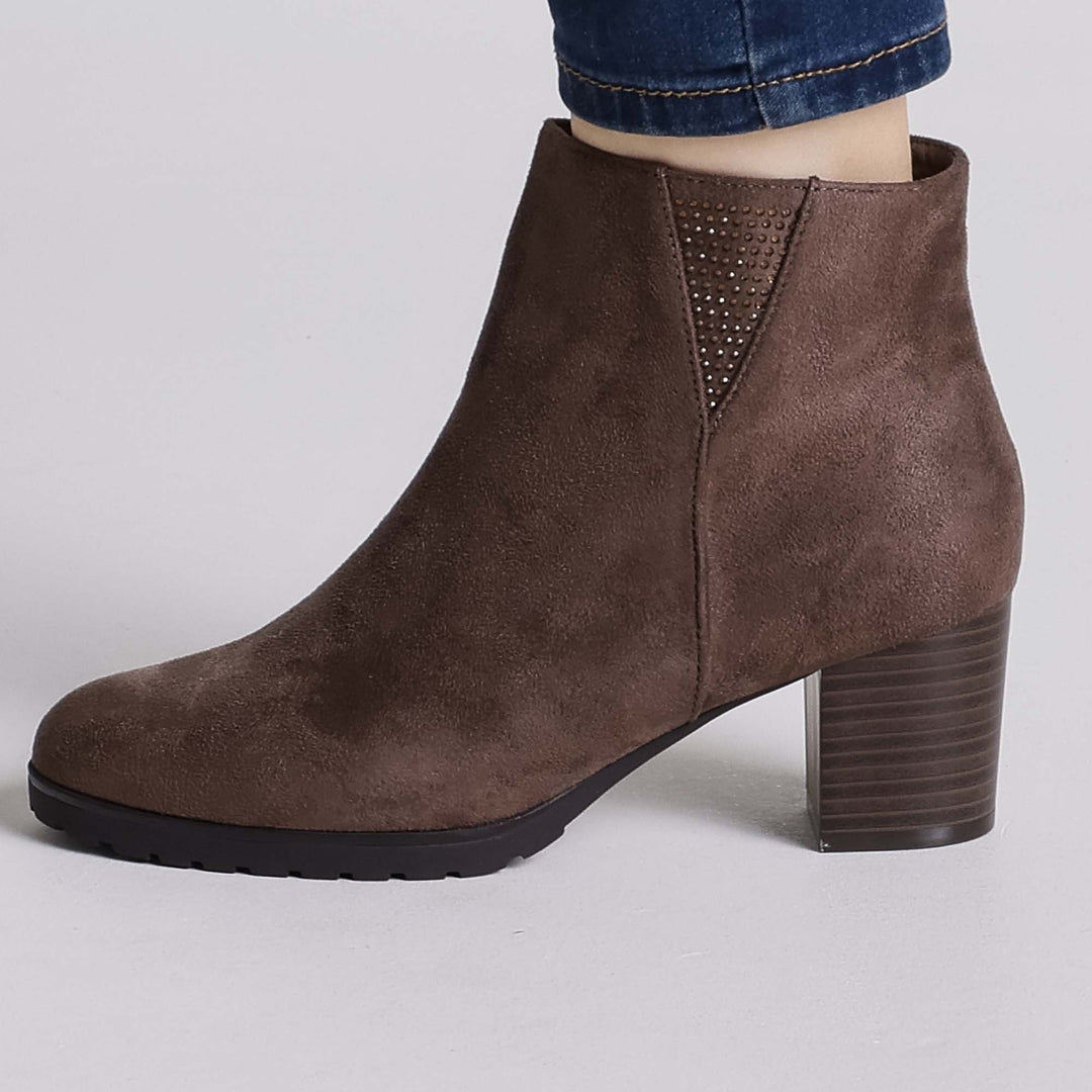 Anna | Heeled Ankle Boots