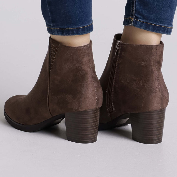 Anna | Heeled Ankle Boots