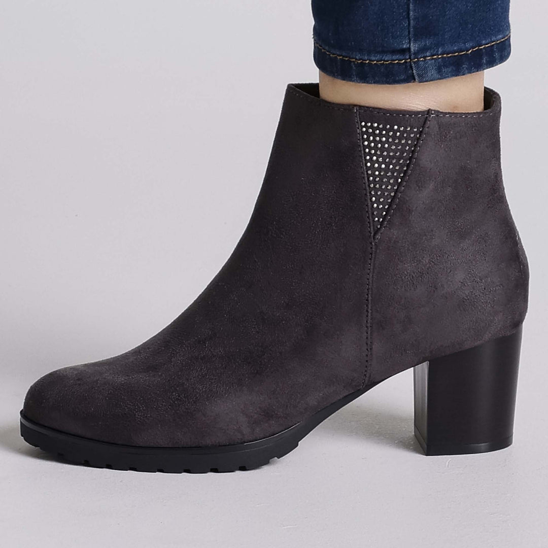 Anna | Heeled Ankle Boots