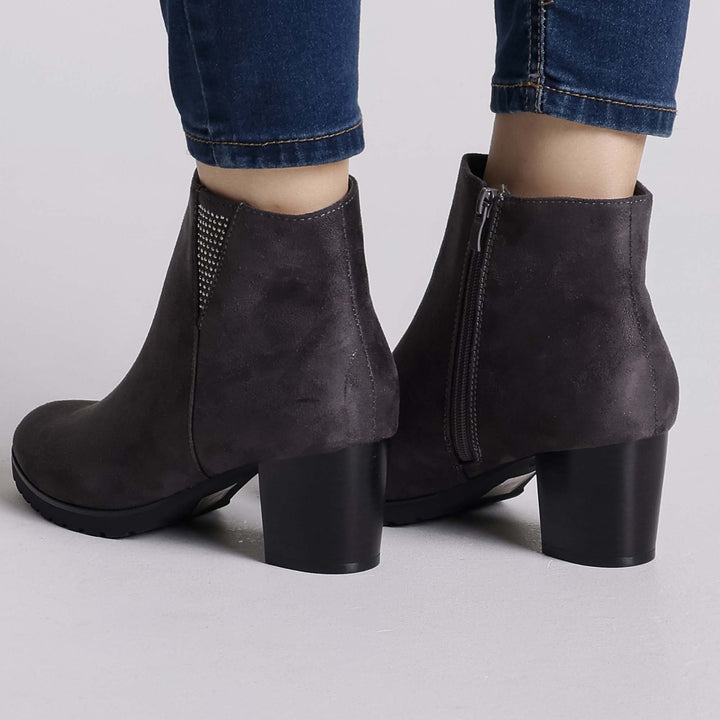 Anna | Heeled Ankle Boots