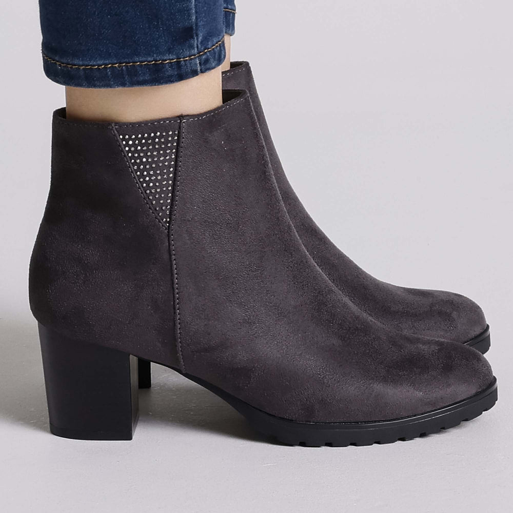 Anna | Heeled Ankle Boots