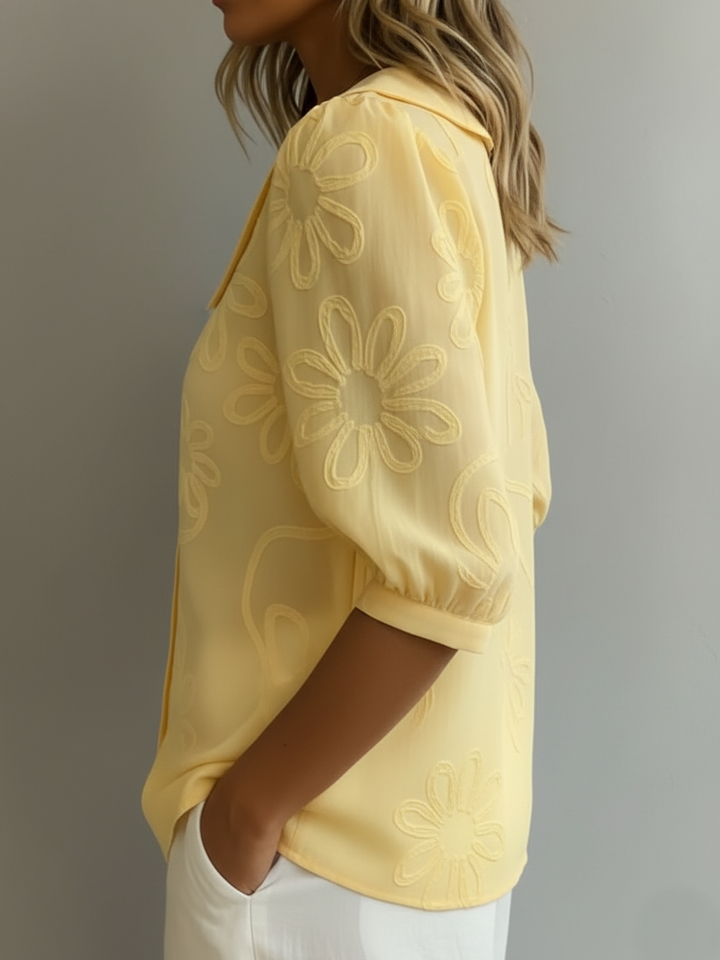 Encarna Light Floral Top