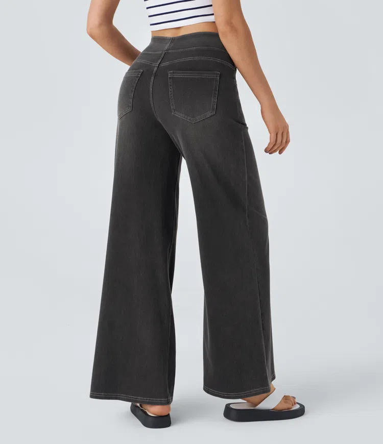 Héloïse | Elegant Wide-Leg Fluid Pants