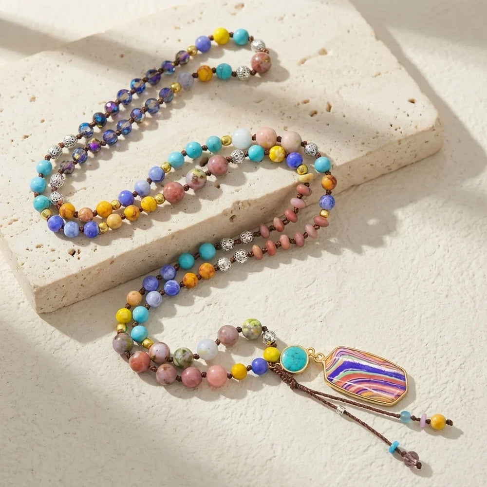 Sage | Colourful Transformation Necklace