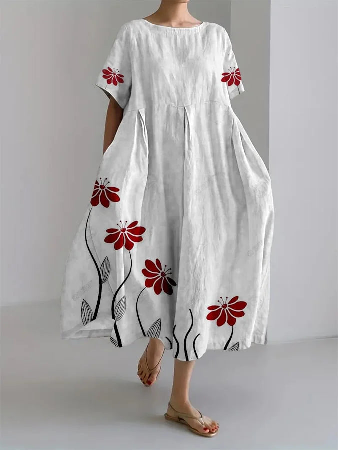 Sabi | Floral A-Line Summer Dress