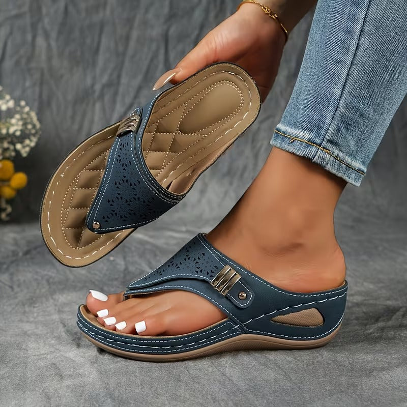 Giovanna | Comfortable and Stable Wedge Sandals