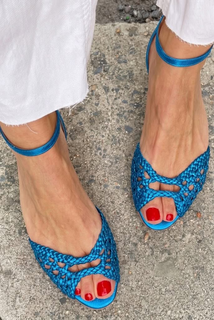 Araceli | Elegant Braided Sandals for Summer