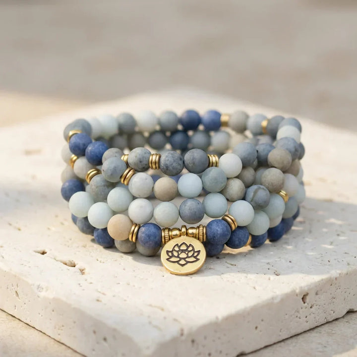 Autumn | Jasper & Blue Aventurine Mala
