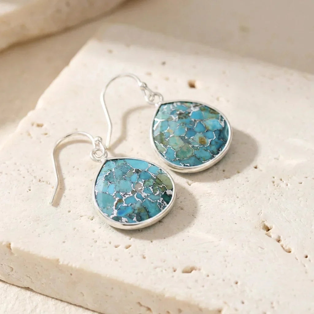 Elle | Healing Turquoise Earrings