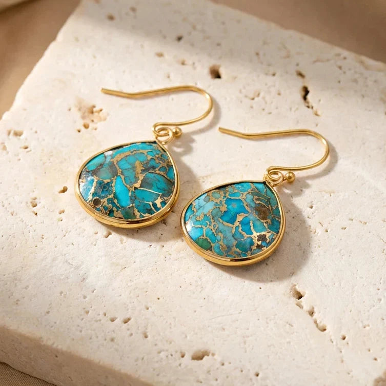 Elle | Healing Turquoise Earrings