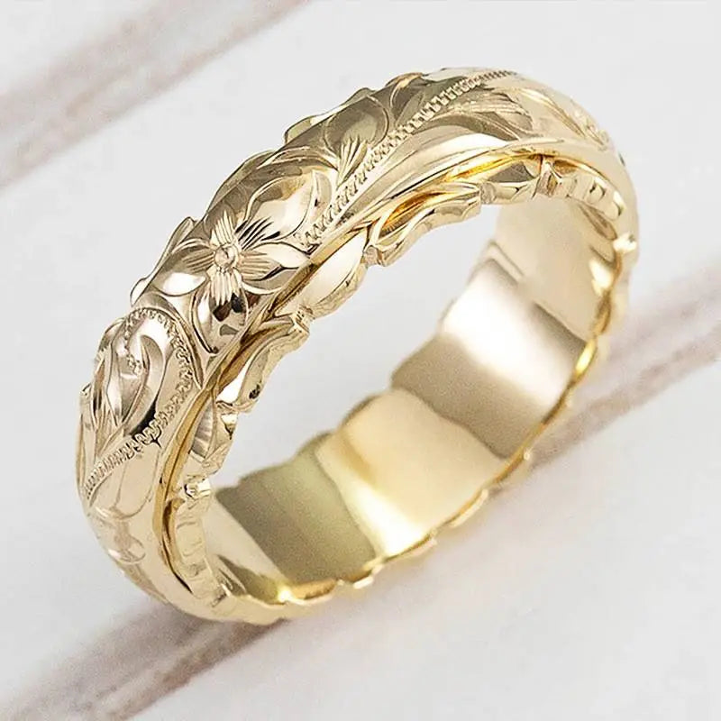 Flora | Old Flower Gold Ring