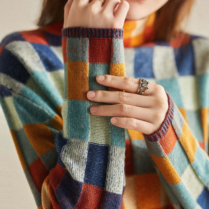 Andrea | Soft Cashmere-Look Roll-Neck Jumper