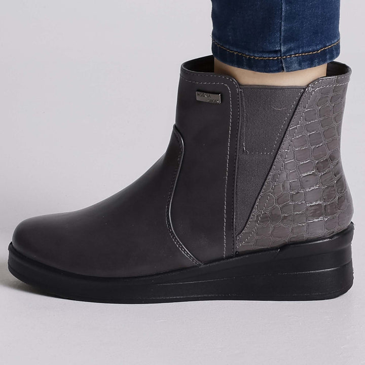 Gloria | Zip Ankle Boots