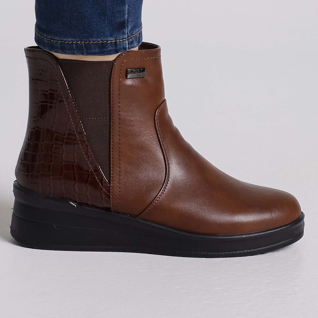 Gloria | Zip Ankle Boots