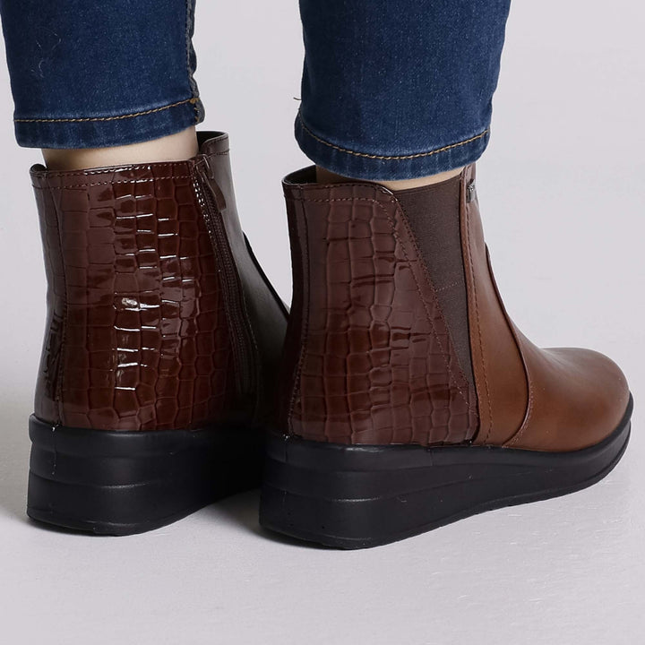 Gloria | Zip Ankle Boots