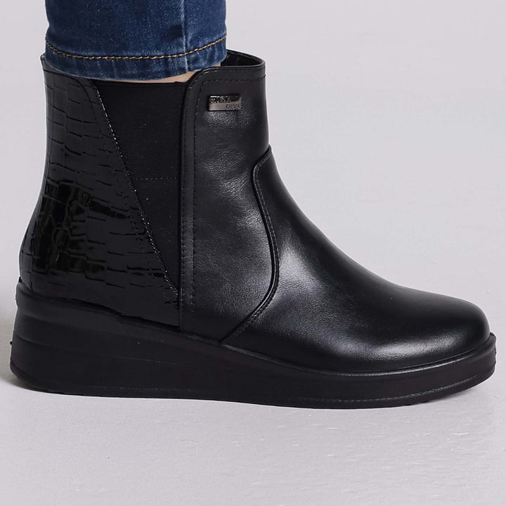 Gloria | Zip Ankle Boots