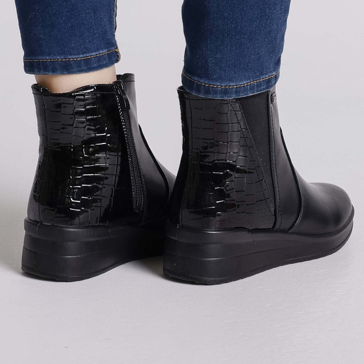 Gloria | Zip Ankle Boots