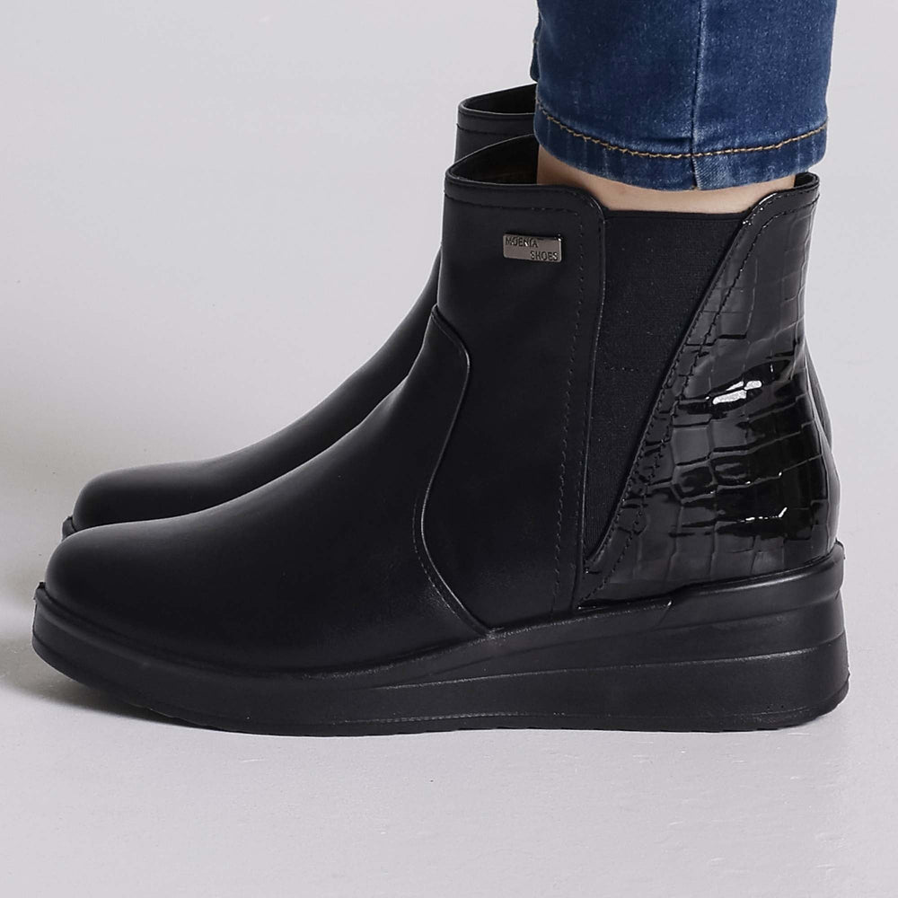 Gloria | Zip Ankle Boots