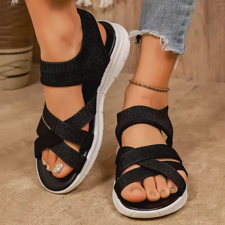 Lucia | Ultra Flex Knit Sandals