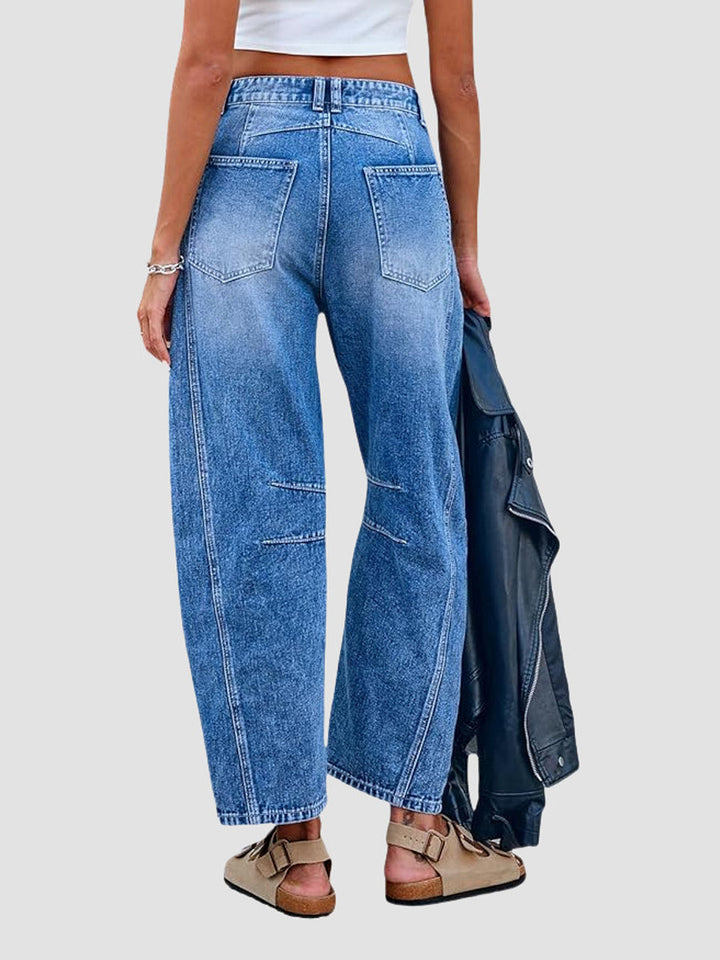 Linda | Flared Casual Denim Jeans
