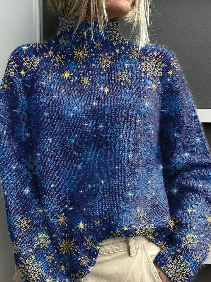 Noelia Multicolor Turtleneck Sweater