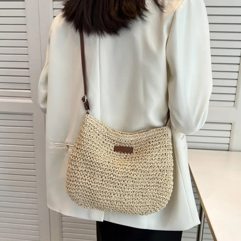 Aspen | Straw crossbody bag